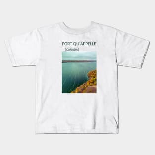 Fort Qu'Appelle Saskatchewan City Canada Gift for Canadian Canada Day Present Souvenir T-shirt Hoodie Apparel Mug Notebook Tote Pillow Sticker Magnet Kids T-Shirt